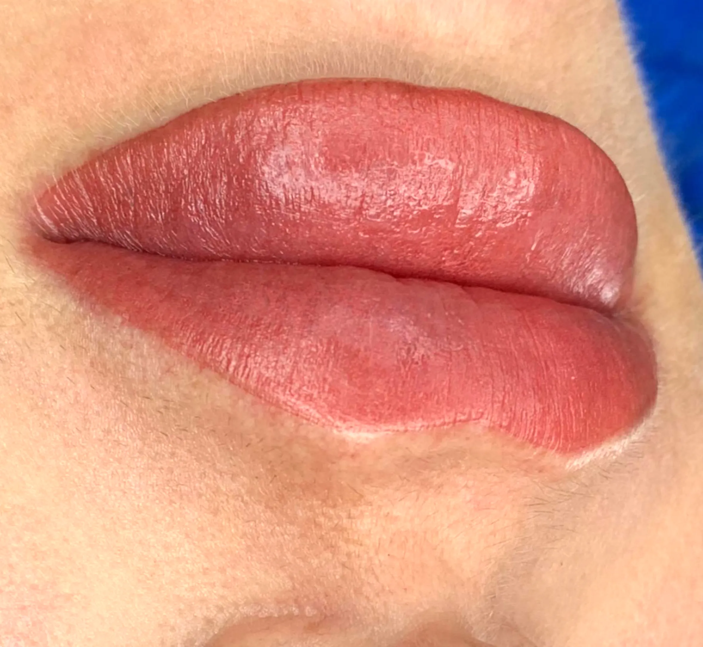 lip tattoo healing problems