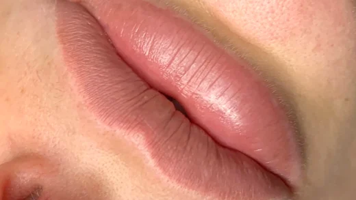 why did my lip tattoo fade