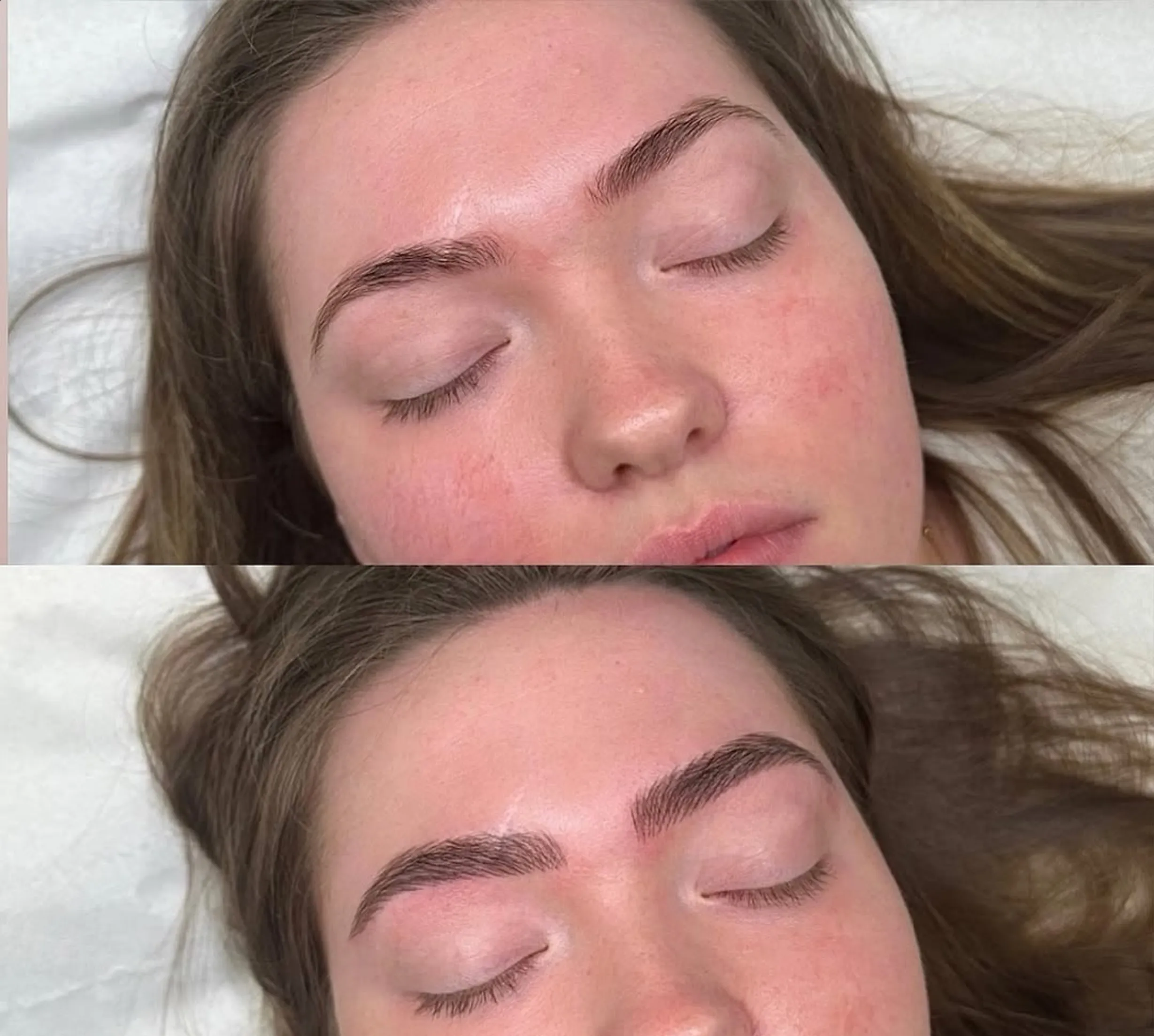 microblading healing problems
